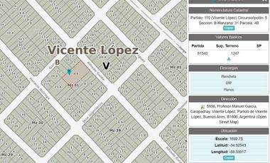 Depósito en  Vicente Lopez