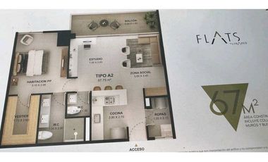 Apartaestudio 67 m² en   Linares El Poblado en Venta