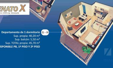 Local de 36m2 con 1 baño y 4mts de Frente de Vidriera