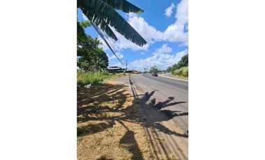 VENTA DE TERRENO ORILLA DE CALLE, LA CHORRERA