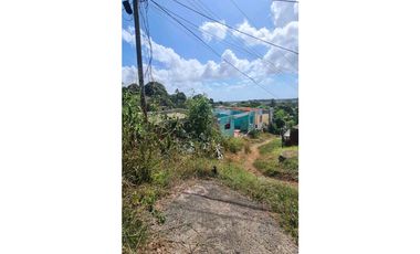 VENTA DE TERRENO ORILLA DE CALLE, LA CHORRERA