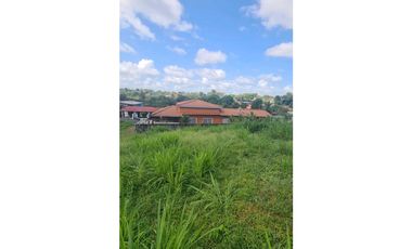 SE VENDE TERRENO EN LA CHORRERA
