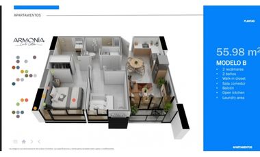 Se vende apartamento en Armonía, Avenida Balboa