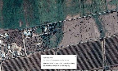PARCELA URBANIZADA 3.5HA EN MARÍA PINTO