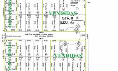 Lotes En Venta 800 m2 Zona Industrial a 200 Mts. Acceso Oeste - La Reja, Moreno