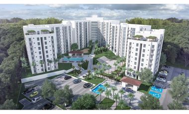 HERMOSO APARTAMENTO EN LAGUN EN BRISAS DEL GOLF