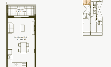 VENTA EN POZO - DEPTO 1 AMB - MORON