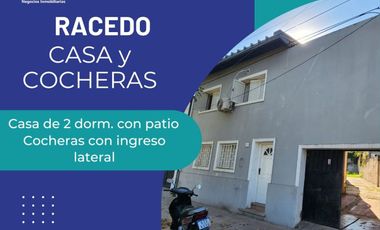 CASA 2 DORMITORIOS Y COCHERAS