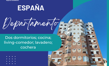 DEPARTAMENTO CENTRICO DOS DORMITORIOS CON COCHERA