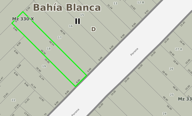 Casa a demoler sobre buen lote Parana 1671