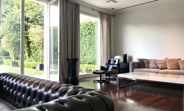 Casa en Alquiler Palermo Chico jardin de 200 m2 y pileta  con o sin Muebles