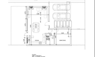VENTA Casa un dormitorio con parque Eco Pueblo - Alvear