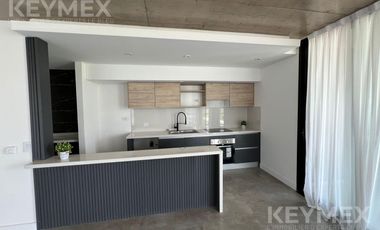 Departamento 3 ambientes con balcón terraza c/parrilla, vista abierta.