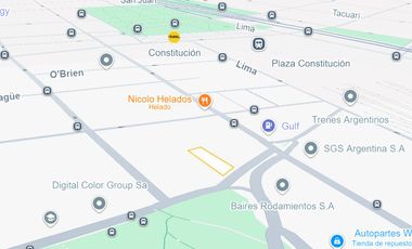 Terreno en Barracas