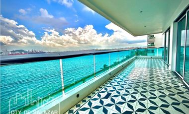 Apartamento totalmente remodelado frente a la bahía