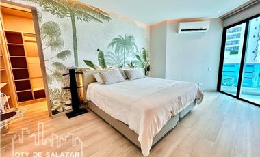 Apartamento totalmente remodelado frente a la bahía