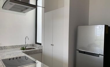 Departamento amueblado en renta de una recámara en zona Country, Mérida