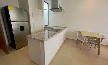 Departamento amueblado en renta de una recámara en zona Country, Mérida