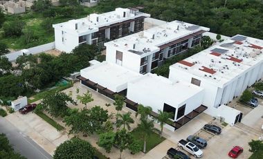 Departamento amueblado en renta de una recámara en zona Country, Mérida