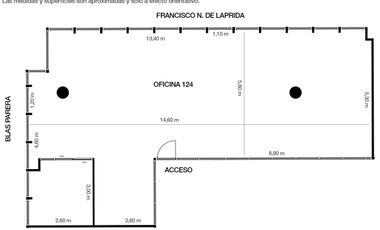 Alquiler Oficina 670 Mts. de alfombra - Blas Parera 51 - Vicente López