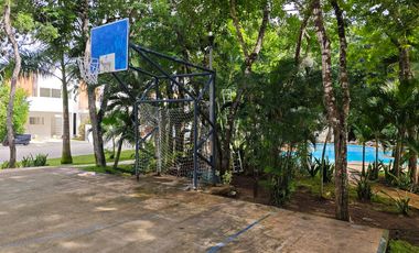 CASA EN RENTA DE 3 REC. SIN MUEBLES CON AMENIDADES EN LA JOYA PLAYA DEL CARMEN
