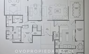 CASA MEDITERRÁNEA INTERIOR CONDOMINIO TRAPENSES