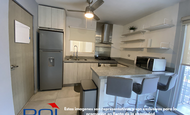 Departamento amueblado Renta Anyana