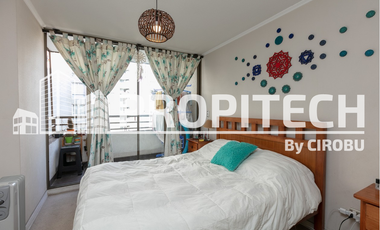 ARRIENDO DEPTO 2HAB+2 BA+EST+BO, METRO SAN MIGUEL