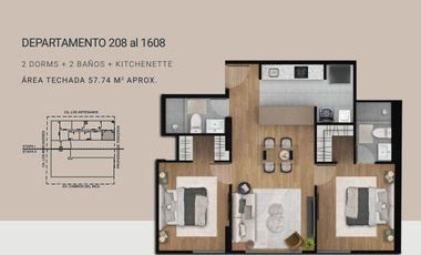 Departamento en Santiago de Surco