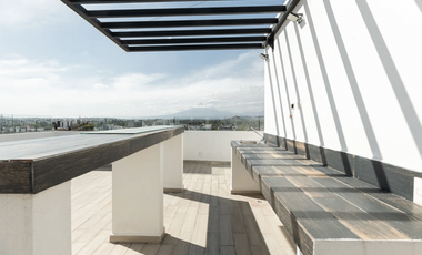 Departamento en venta en Puebla con terraza privada