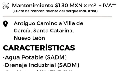 Bodega en renta en Industrial Santa Catarina, Santa Catarina, Nuevo León