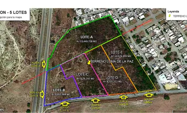 Terreno en venta y renta en Loma de la Paz, Apodaca, Nuevo León