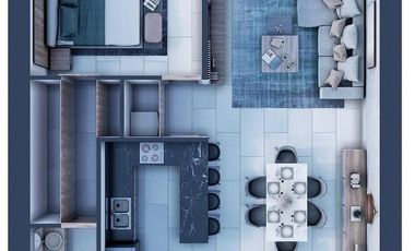 | Exclusivo departamento con alberca privada |