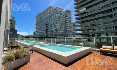Departamento Alquiler Anual Olivos 3/4  ambientes vista al rio amoblado y equipado