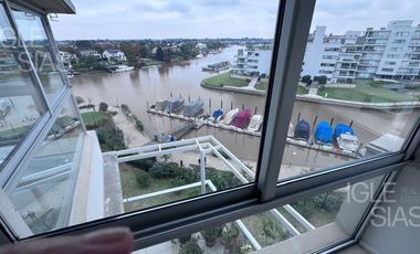 Departamento en alquiler vista al río, en Marinas del Canal, Nordelta