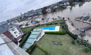 Departamento en alquiler vista al río, en Marinas del Canal, Nordelta
