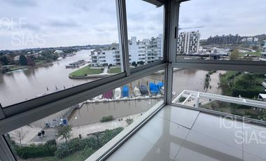 Departamento en alquiler vista al río, en Marinas del Canal, Nordelta