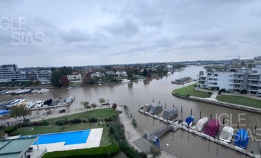 Departamento en alquiler vista al río, en Marinas del Canal, Nordelta