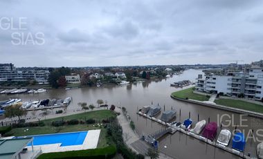 Departamento en alquiler vista al río, en Marinas del Canal, Nordelta