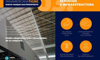 Alquiler Nave Industrial a Estrenar 2240 M2 en Troncos Del Talar - Tigre