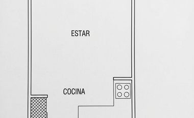 DEPARTAMENTO MONOAMBIENTE ALQUILER MARTIN CORONADO C/ COCHERA