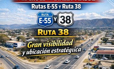 ALQUILER DE LOCAL COMERCIAL EN BIALET MASSÉ SOBRE CRUCE DE RUTA 38 Y E 55
