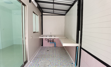 2-story townhouse for sale, Modern Home Project, Bang Pa-in, Ayutthaya, good location near Udom Sorayut Road (Highway 308), convenient travel, easy in