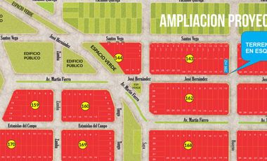 Terreno en  NUEVO ALISOS ETAPA II