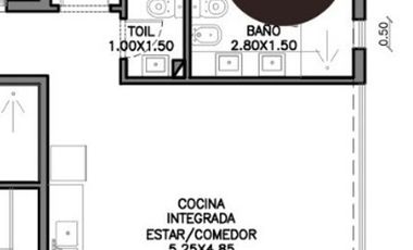 2 AMB BALCON COCHERA SAN ISIDRO. EN CONSTRUCCION