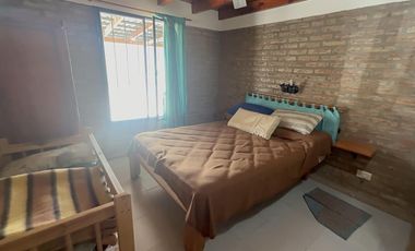 CABAÑAS EN ALQUILER PERMANENTE EN SANTA MARIA DE 2 DORMITORIOS A 300MTS DE RUTA 38