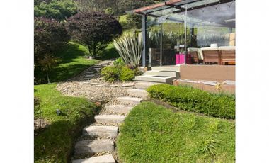 Venta casa campestre Bogotá calera lujo vista panorámica no peaje