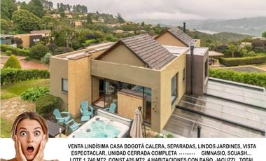 Venta casa campestre Bogotá calera lujo vista panorámica no peaje