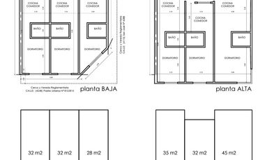 VENTA EN BLOQUE 6 DEPTOS 2 AMB SAN MIGUEL INVERSOR