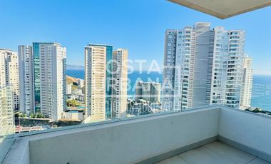 Departamento con vista al mar, Costa de Montemar 1 D | 1 E